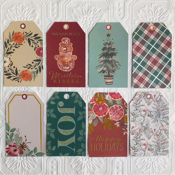 Holiday Spice Christmas Tags 8 ct - Picture 8 of 16